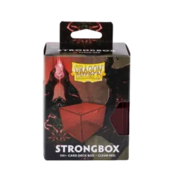 Dragon shield - Strongbox Clear Red