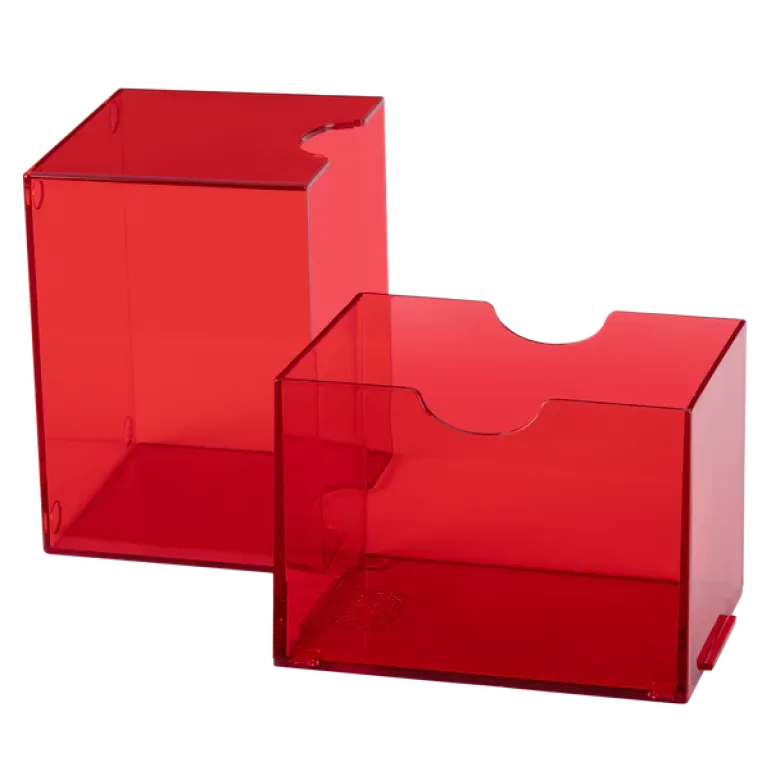 Dragon shield - Strongbox Clear Red