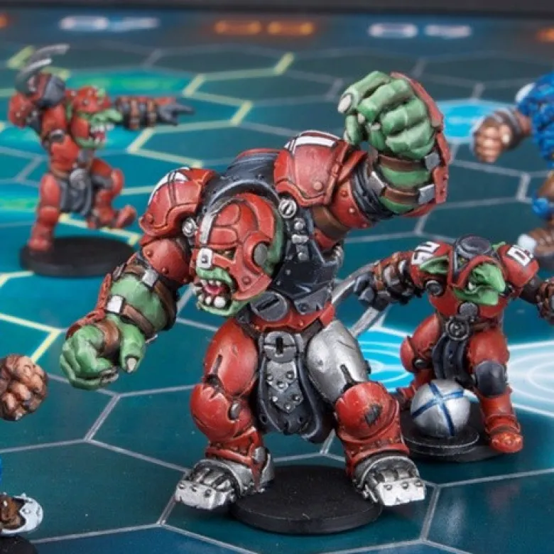 DreadBall - Greenmoon Smackers Marauder Team 8 Figures