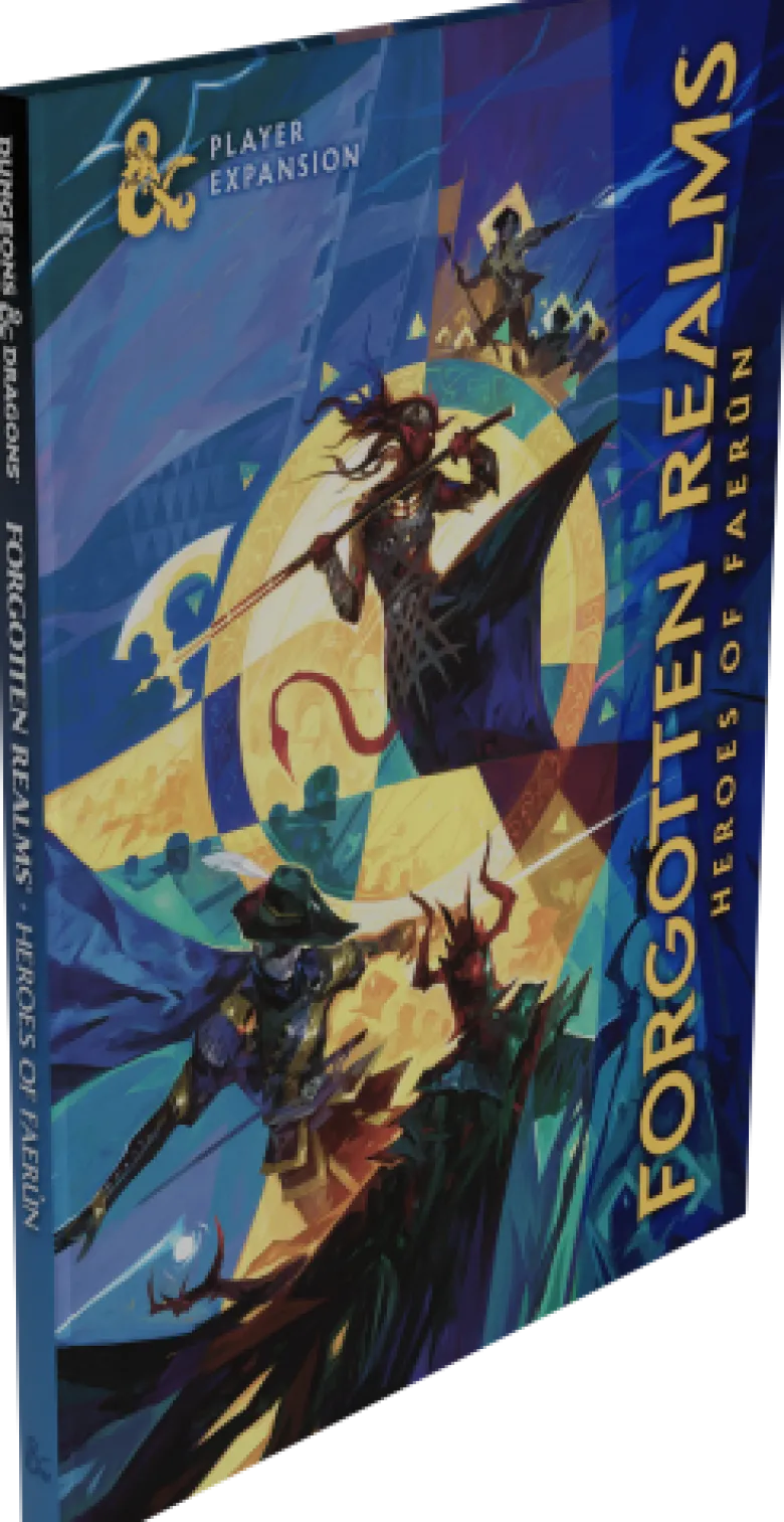 Dungeons & Dragons 5ed: Forgotten Realms - Heroes of Faerun (Alternate Cover)