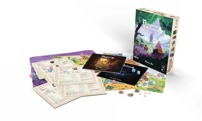 Dungeons & Kittens RPG: Starter Set