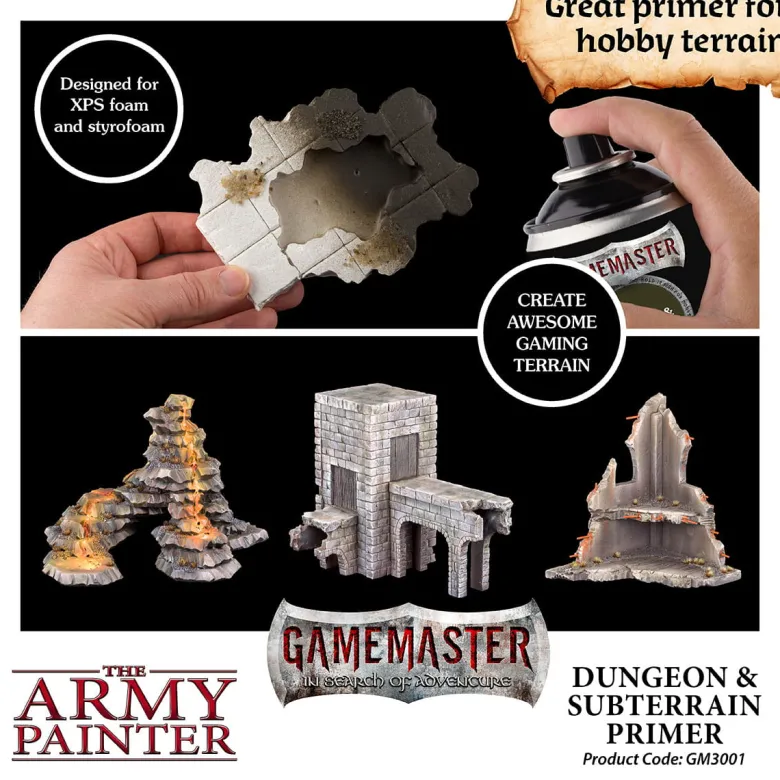 Dungeon & Subterrain Terrain Primer