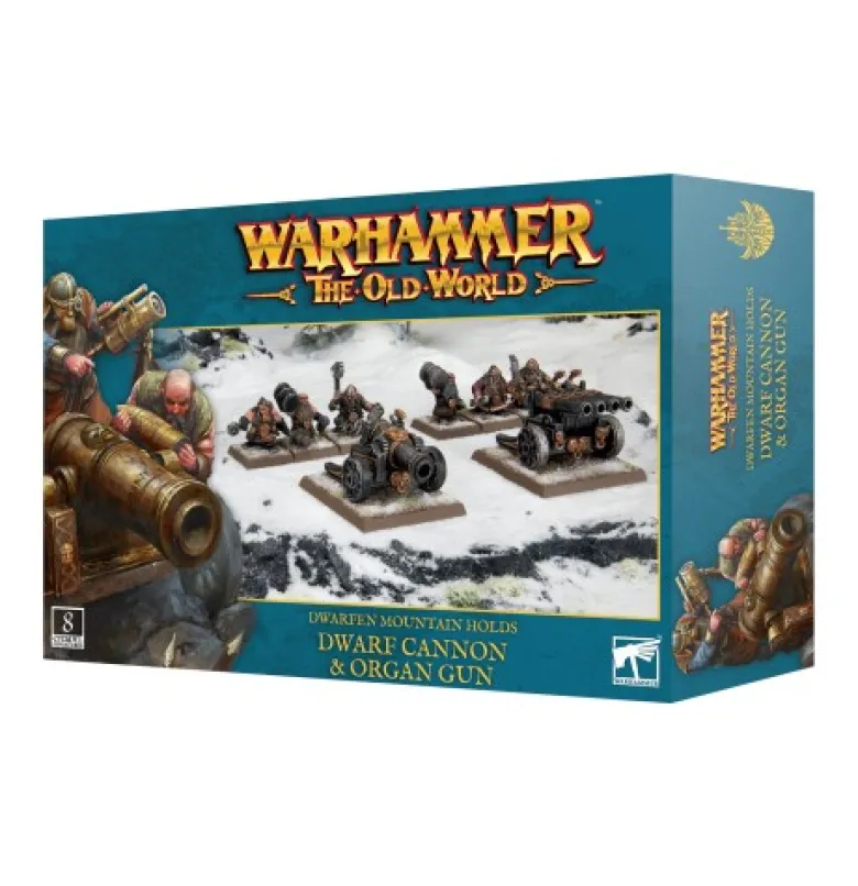 Dwarfen Mountain Holds: Dwarf Cannon & Organ Gun