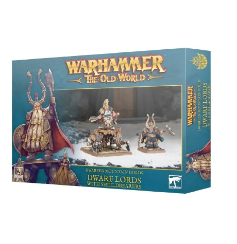 Dwarfen Mountain Holds: Dwarf Lords with Shieldbearers