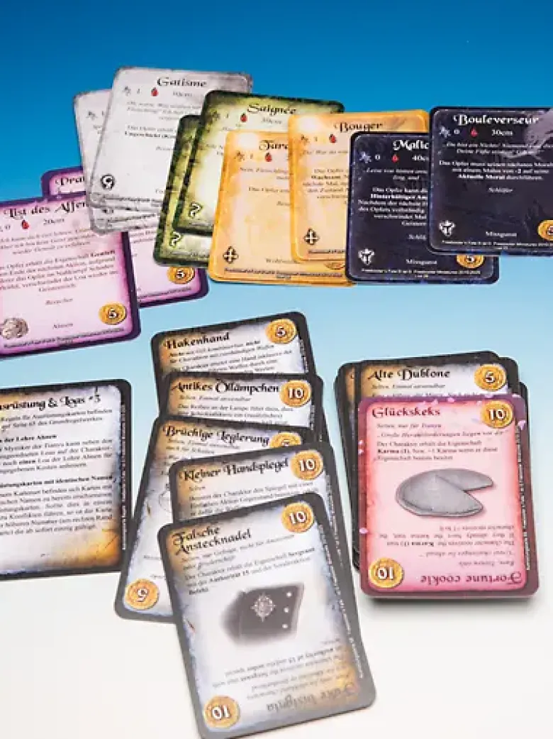 Equipment & Loa Cards