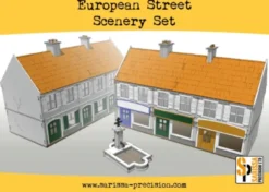 European Street Scenery Set