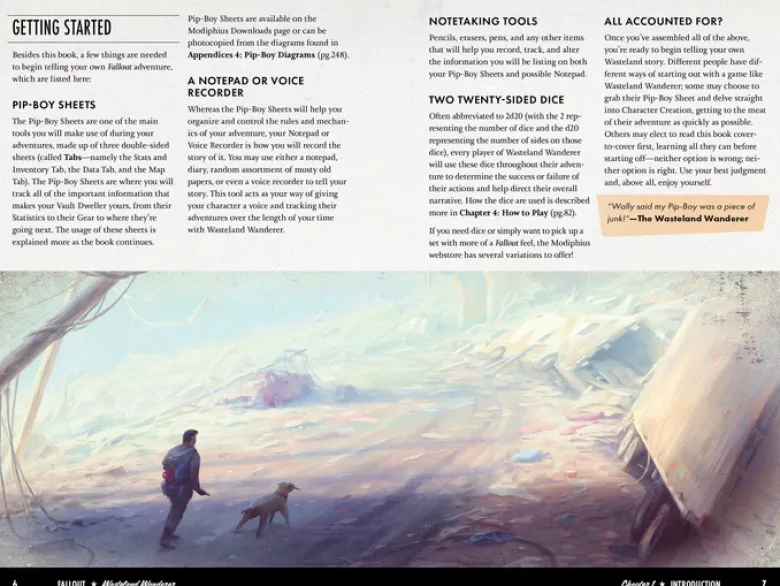 Fallout: Wasteland Wanderer: A Solo Roleplaying Game (EN)