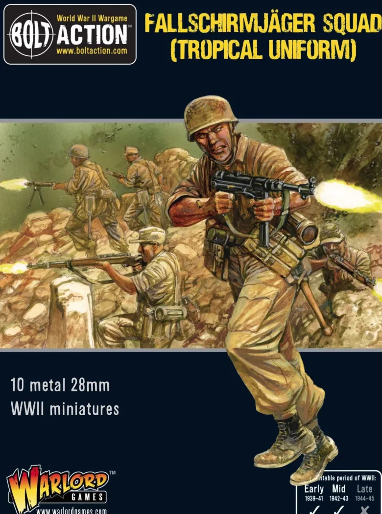 Fallschirmjager Squad (Tropical Uniform)