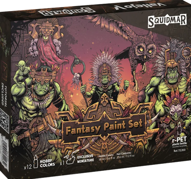 Fantasy Paint Set by Squidmar Miniatures