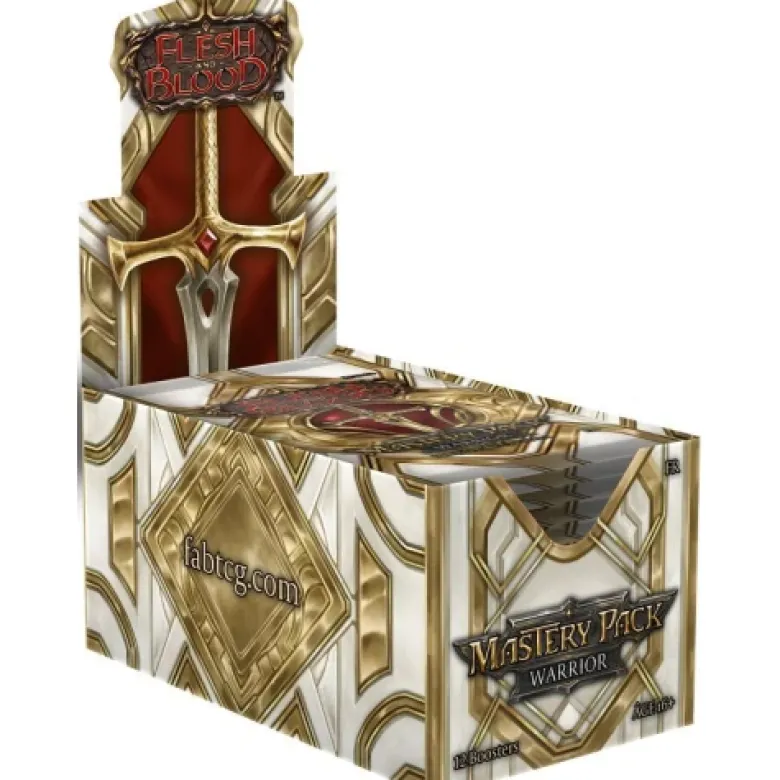 Flesh & Blood TCG: Mastery Pack - Warrior - Booster Display