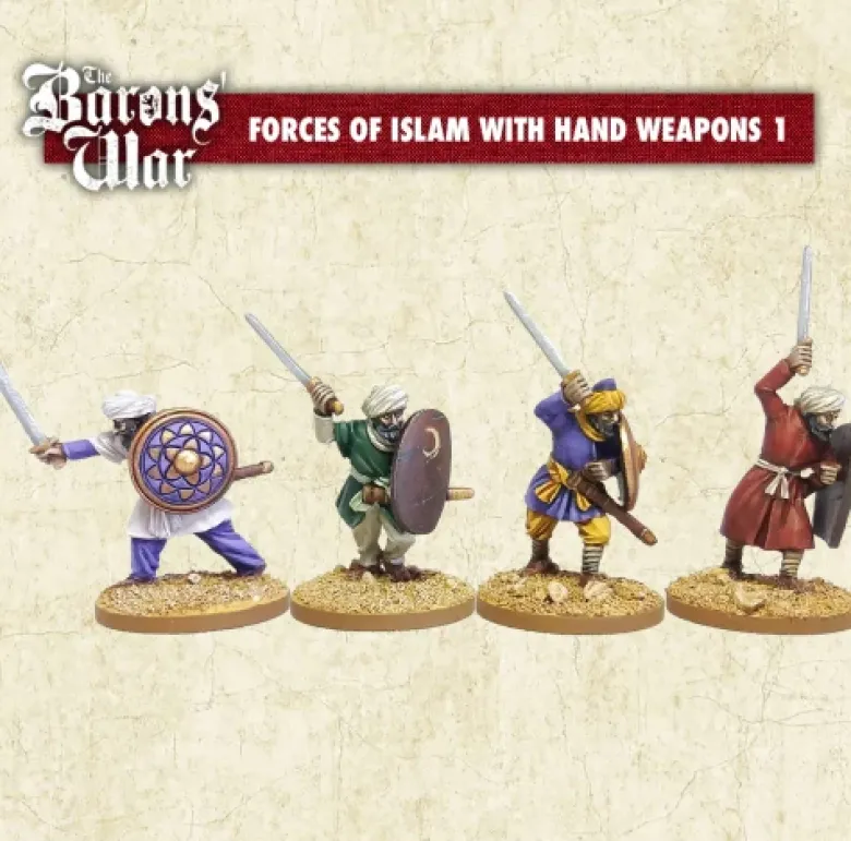 Forces of Islam with hand weapons 1