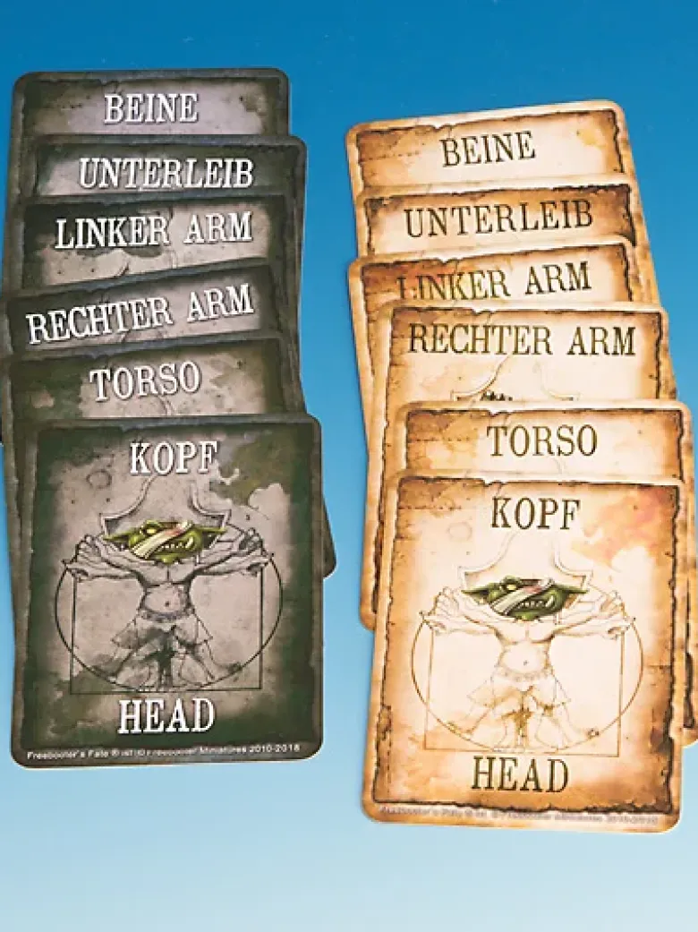 Freebooter's Fate - Game Cards #2 - English, German
