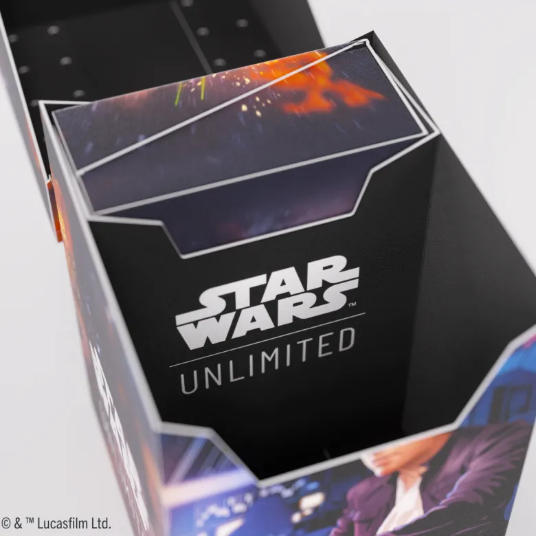 Gamegenic: Star Wars Unlimited Card Game - Soft Crate - Han Solo / Millenium Falcon