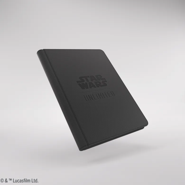 Gamegenic: Star Wars Unlimited Card Game - Zip-Up Album 18-Pocket - Black