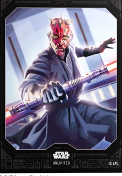 Gamegenic: Star Wars Unlimited Card Game - Premium Art Sleeves - Darth Maul