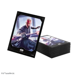 Gamegenic: Star Wars Unlimited Card Game - Premium Art Sleeves - Darth Maul