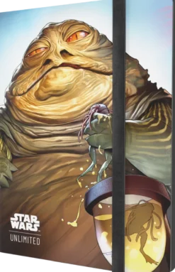 Gamegenic: Star Wars Unlimited Card Game - 18-Pocket Album - Leia Organa/Jabba the Hutt