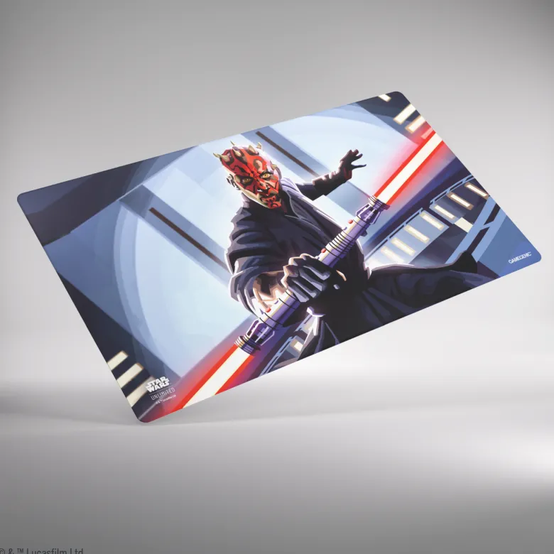 Gamegenic: Star Wars Unlimited Game Mat - Darth Maul - premium Stitching