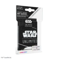 Gamegenic: Star Wars Unlimited - Art Sleeves - Card Back White