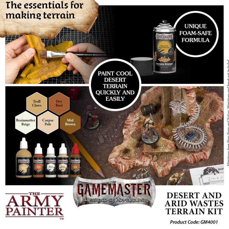 Gamemaster: Desert & Arid Wastes Terrain Kit