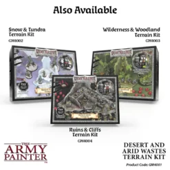 Gamemaster: Desert & Arid Wastes Terrain Kit