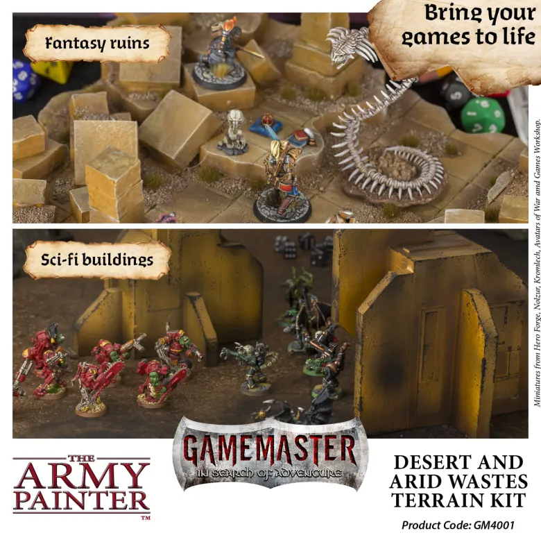 Gamemaster: Desert & Arid Wastes Terrain Kit