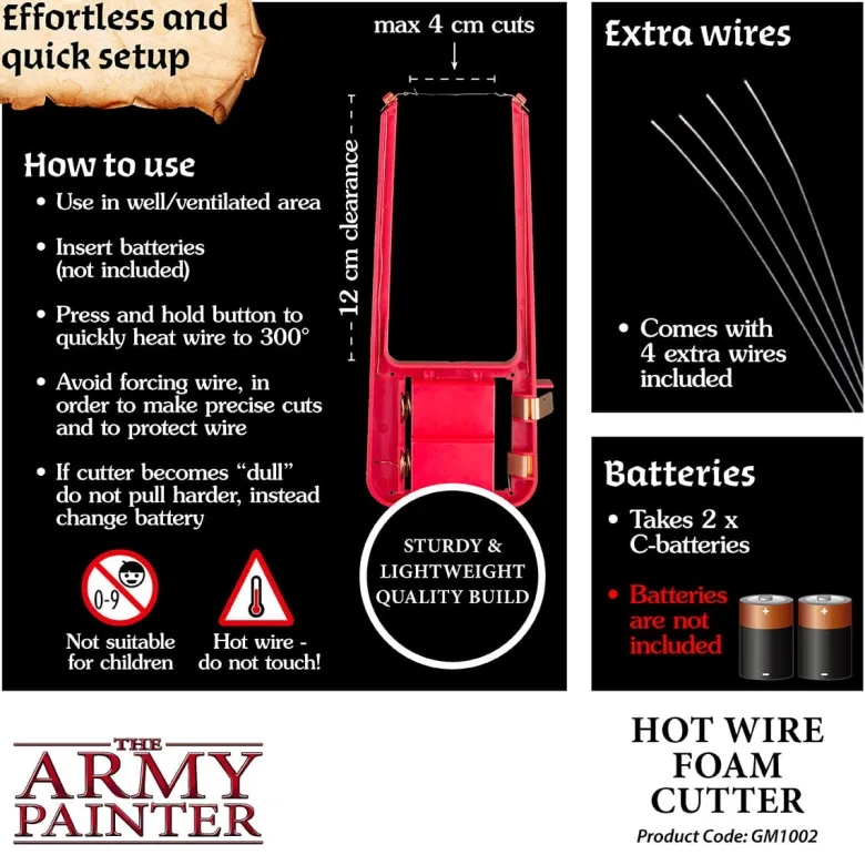 GameMaster: Hot Wire Foam Cutter