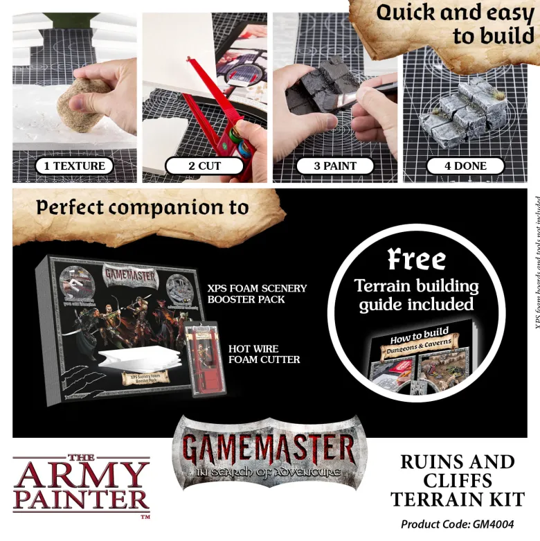 Gamemaster: Ruins & Cliffs Terrain Kit