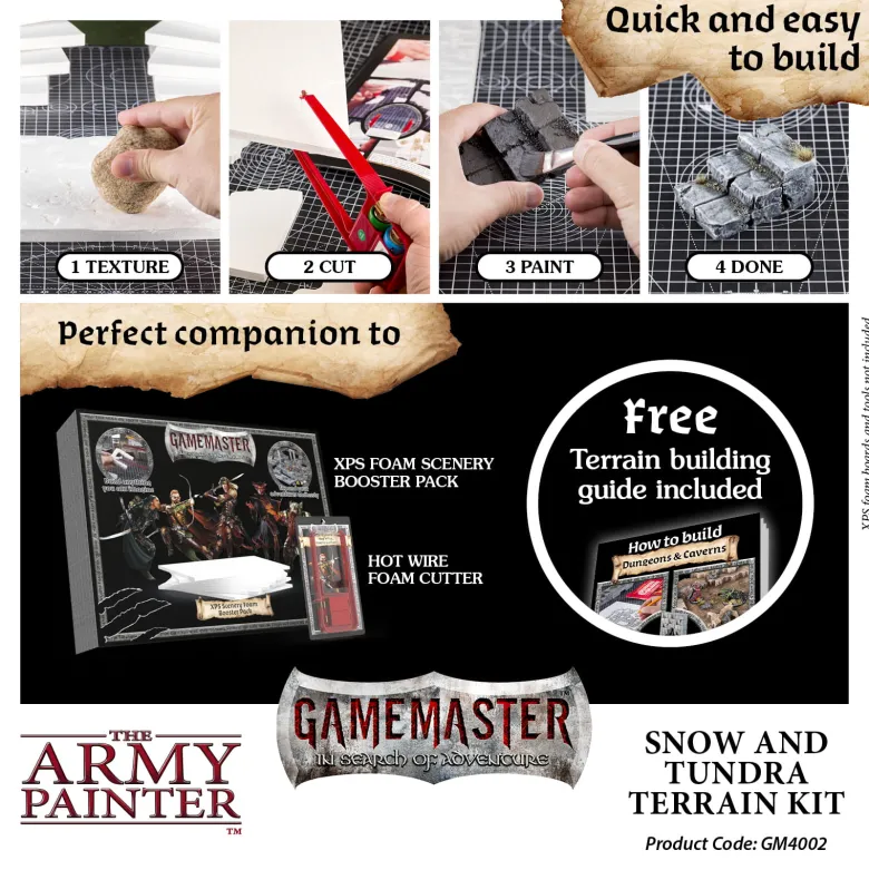 Gamemaster: Snow & Tundra Terrain Kit