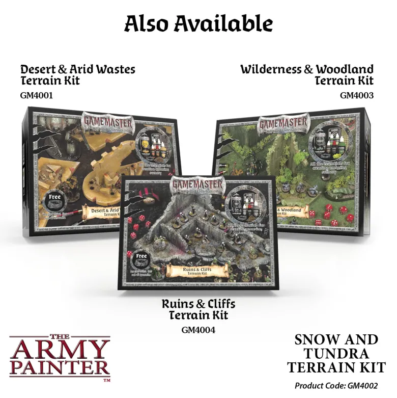 Gamemaster: Snow & Tundra Terrain Kit