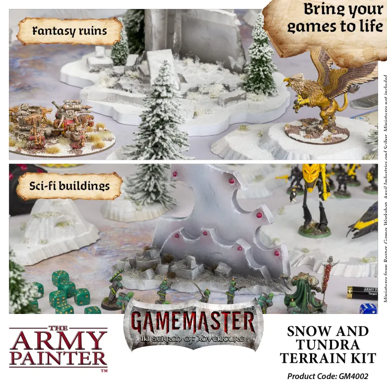 Gamemaster: Snow & Tundra Terrain Kit