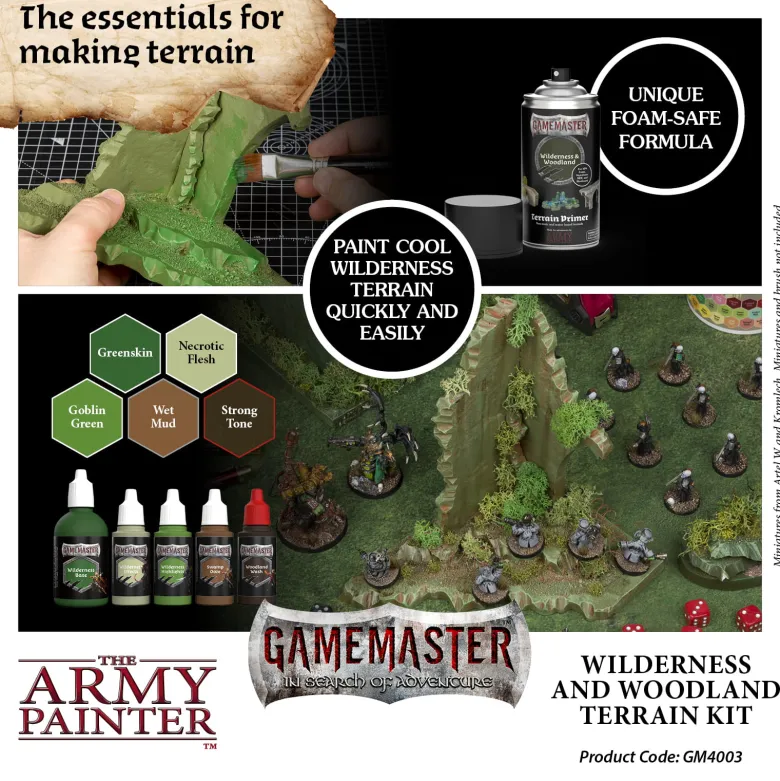 Gamemaster: Wilderness & Woodlands Terrain Kit