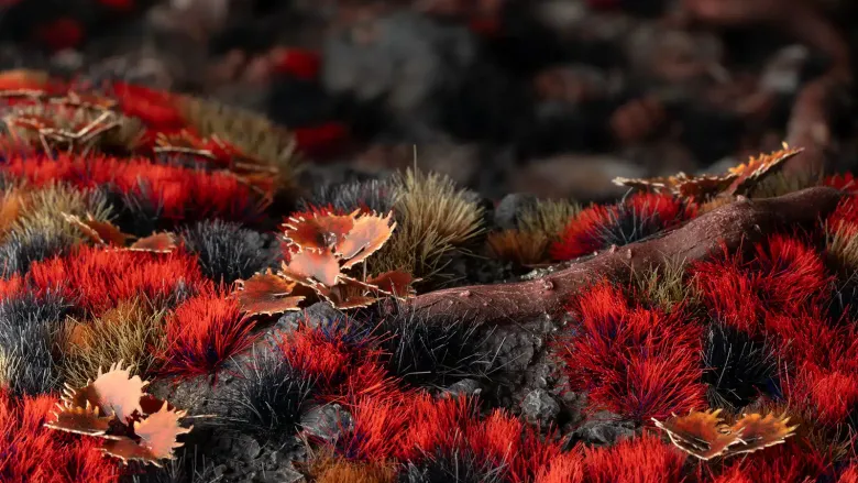 Gamers Grass: Alien Blood Moon Tuft (6mm)