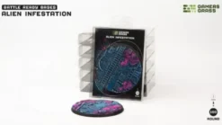 Gamers Grass: Alien Infestation Bases, Round 100mm