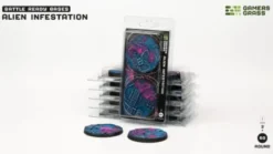 Gamers Grass: Alien Infestation Bases, Round 60mm