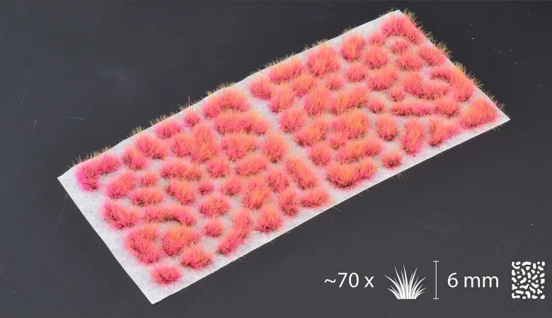 Gamers Grass: Alien Pink Tuft (6mm)