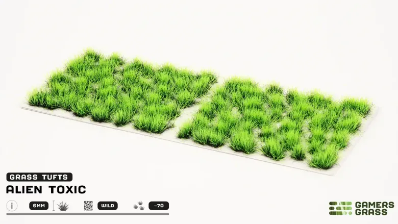Gamers Grass: Alien Toxic Tuft (6mm)