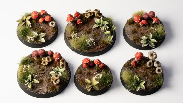 Gamers Grass: Basing Bits - Forest Mushrooms