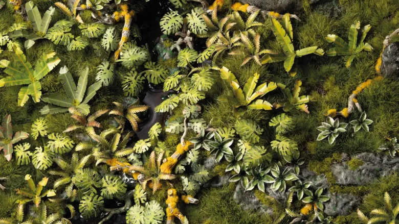 Gamers Grass: Basing Box - Jungle Floor