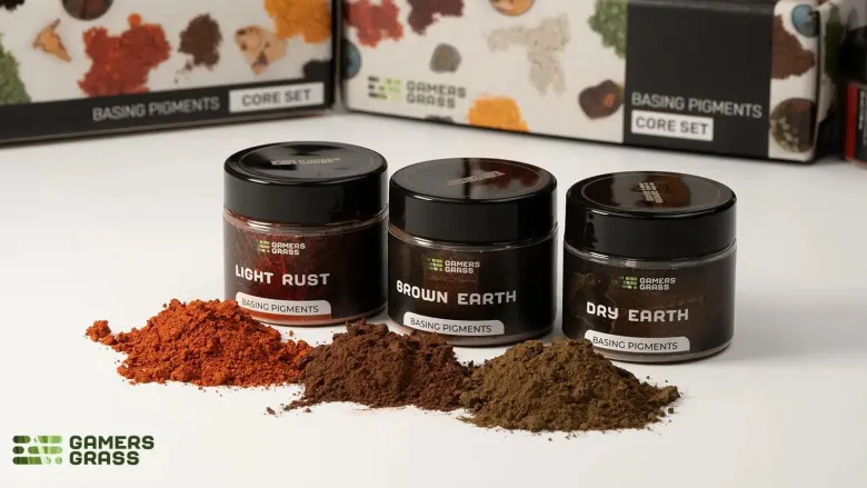 Gamers Grass: Basing Pigments Core Set