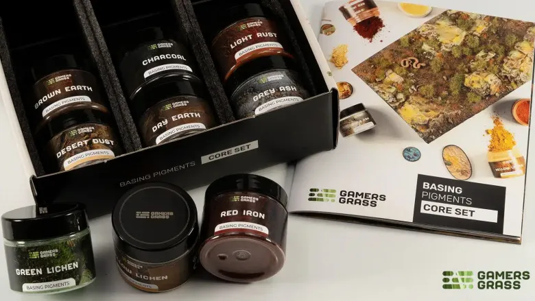 Gamers Grass: Basing Pigments Core Set