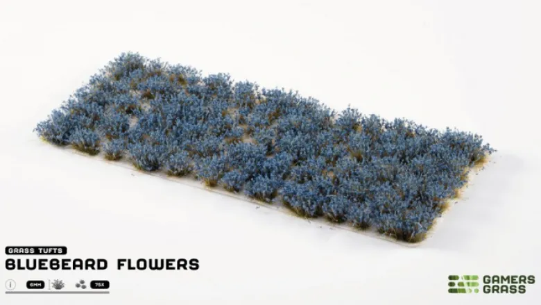 Gamers Grass: Bluebeard Flowers