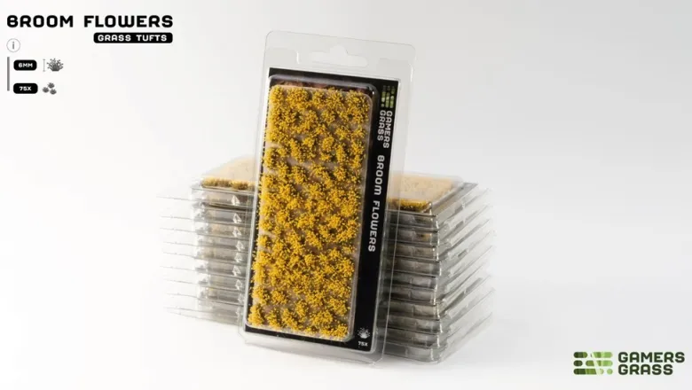 Gamers Grass: Broom Flowers