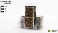 Gamers Grass: Burned Tuft (6mm)