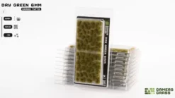 Gamers Grass: Dry Green Tuft (6mm) - wild