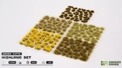 Gamers Grass: Highland Tuft Set