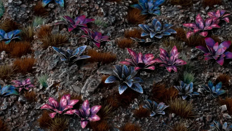 Gamers Grass: Laser Plants - Alien Rosette