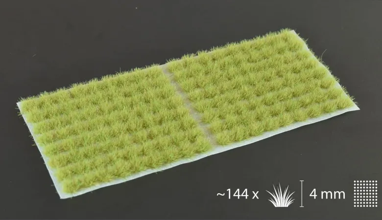 Gamers Grass: Light Green Tuft (4mm)