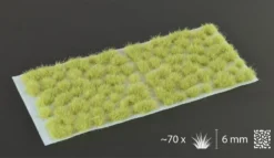 Gamers Grass: Light Green Tuft (6mm)
