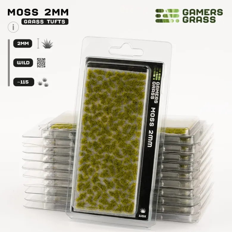 Gamers Grass: Moss Tuft (2mm)